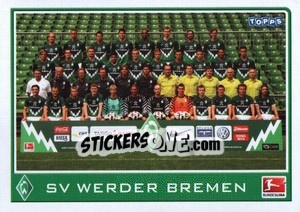 Cromo Mannschaft - German Football Bundesliga 2010-2011 - Topps