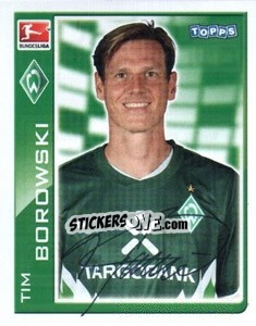 Sticker Tim Borowski - German Football Bundesliga 2010-2011 - Topps