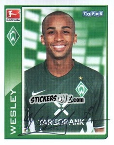 Sticker Wesley - German Football Bundesliga 2010-2011 - Topps
