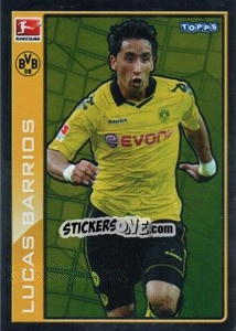 Cromo Lucas Barrios - Star Spieler - German Football Bundesliga 2010-2011 - Topps