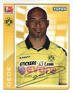 Sticker Dede - German Football Bundesliga 2010-2011 - Topps