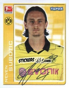 Cromo Neven Subotic - German Football Bundesliga 2010-2011 - Topps