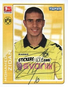 Figurina Mohamed Zidan - German Football Bundesliga 2010-2011 - Topps