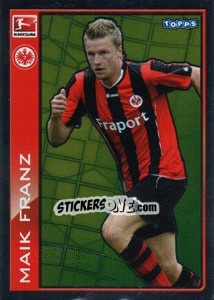 Cromo Maik Franz - Star Spieler - German Football Bundesliga 2010-2011 - Topps