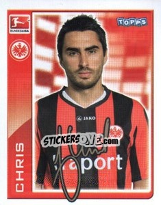 Figurina Chris - German Football Bundesliga 2010-2011 - Topps