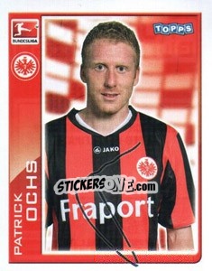 Sticker Patrick Ochs - German Football Bundesliga 2010-2011 - Topps