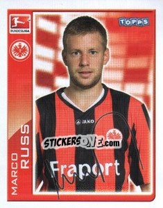 Figurina Marco Russ - German Football Bundesliga 2010-2011 - Topps