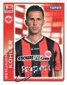 Figurina Benjamin Kohler - German Football Bundesliga 2010-2011 - Topps