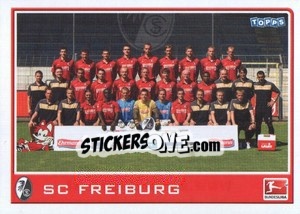 Sticker Mannschaft - German Football Bundesliga 2010-2011 - Topps