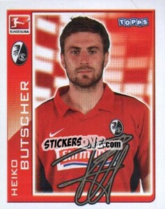 Sticker Heiko Butscher - German Football Bundesliga 2010-2011 - Topps