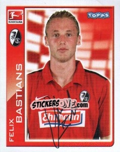 Sticker Felix Bastians - German Football Bundesliga 2010-2011 - Topps