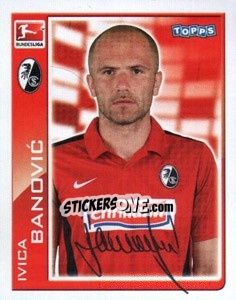 Sticker Ivica Banovic - German Football Bundesliga 2010-2011 - Topps