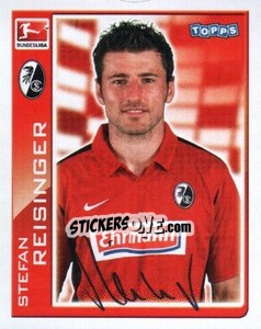 Cromo Stefan Reisinger - German Football Bundesliga 2010-2011 - Topps