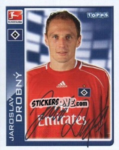 Cromo Jaroslav Drobny - German Football Bundesliga 2010-2011 - Topps
