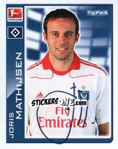 Cromo Joris Mathijsen - German Football Bundesliga 2010-2011 - Topps