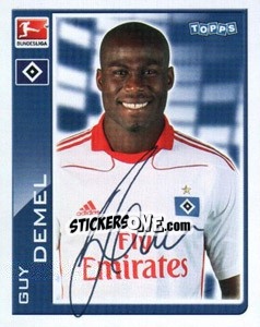 Sticker Guy Demel - German Football Bundesliga 2010-2011 - Topps