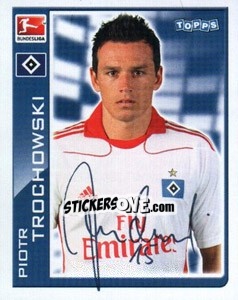 Sticker Piotr Trochowski - German Football Bundesliga 2010-2011 - Topps