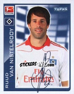 Sticker Ruud van Nistelrooy - German Football Bundesliga 2010-2011 - Topps