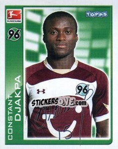 Cromo Constant Djakpa - German Football Bundesliga 2010-2011 - Topps