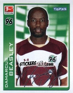 Sticker Damarcus Beasley - German Football Bundesliga 2010-2011 n. 123 - Topps