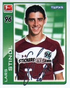 Sticker Lars Stindl - German Football Bundesliga 2010-2011 - Topps