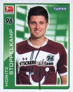 Sticker Moritz Stoppelkamp - German Football Bundesliga 2010-2011 - Topps