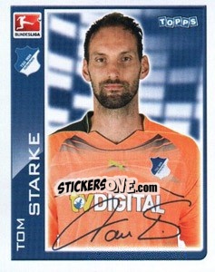 Sticker Tom Starke - German Football Bundesliga 2010-2011 n. 134 - Topps