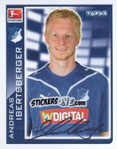 Cromo Andreas Ibertsberger - German Football Bundesliga 2010-2011 - Topps