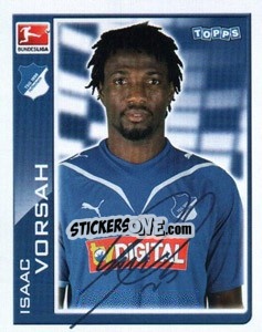 Sticker Isaac Vorsah - German Football Bundesliga 2010-2011 - Topps