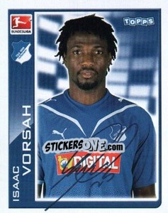 Sticker Isaac Vorsah - German Football Bundesliga 2010-2011 n. 140 - Topps