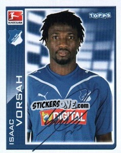 Cromo Isaac Vorsah - German Football Bundesliga 2010-2011 - Topps