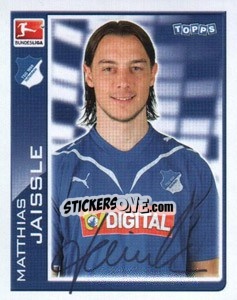 Cromo Matthias Jaissle - German Football Bundesliga 2010-2011 - Topps