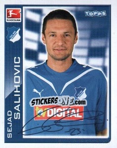 Sticker Sejad Salihovic - German Football Bundesliga 2010-2011 - Topps