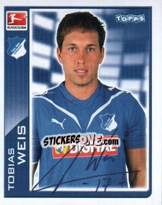 Sticker Tobias Weis - German Football Bundesliga 2010-2011 n. 143 - Topps