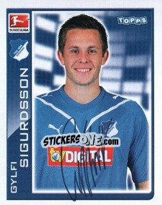 Sticker Gylfi Sigurdsson - German Football Bundesliga 2010-2011 - Topps
