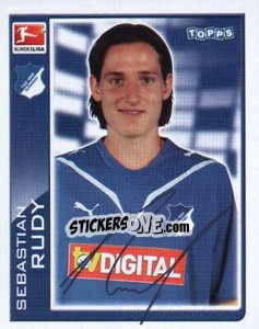 Sticker Sebastian Rudy - German Football Bundesliga 2010-2011 n. 145 - Topps