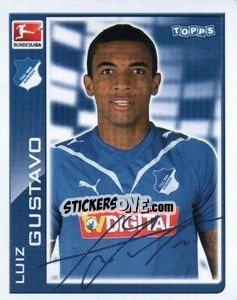 Sticker Luiz Gustavo - German Football Bundesliga 2010-2011 n. 146 - Topps