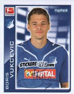 Sticker Boris Vukcevic - German Football Bundesliga 2010-2011 n. 147 - Topps