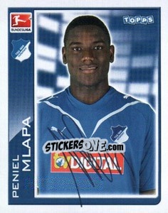 Sticker Peniel Mlapa - German Football Bundesliga 2010-2011 - Topps