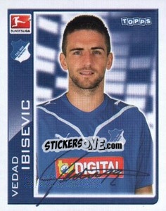Sticker Vedad Ibisevic - German Football Bundesliga 2010-2011 - Topps