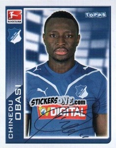 Cromo Chinedu Obasi - German Football Bundesliga 2010-2011 - Topps