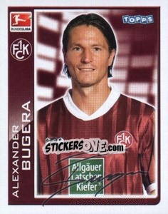 Cromo Alexander Bugera - German Football Bundesliga 2010-2011 - Topps