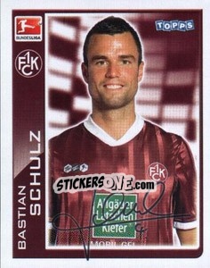 Figurina Bastian Schulz - German Football Bundesliga 2010-2011 - Topps