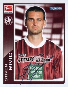 Sticker Stiven Rivic - German Football Bundesliga 2010-2011 - Topps