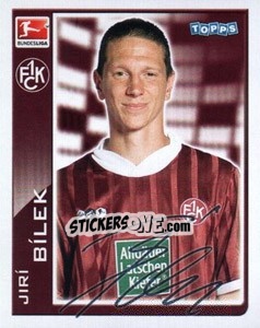 Sticker Jiri Bilek - German Football Bundesliga 2010-2011 - Topps