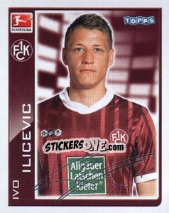 Sticker Ivo Ilicevic - German Football Bundesliga 2010-2011 n. 166 - Topps