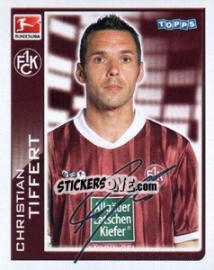 Cromo Christian Tiffert - German Football Bundesliga 2010-2011 - Topps