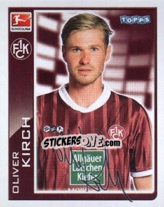 Cromo Oliver Kirch - German Football Bundesliga 2010-2011 - Topps