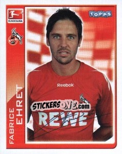 Cromo Fabrice Ehret - German Football Bundesliga 2010-2011 - Topps