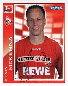 Sticker Kevin McKenna - German Football Bundesliga 2010-2011 - Topps